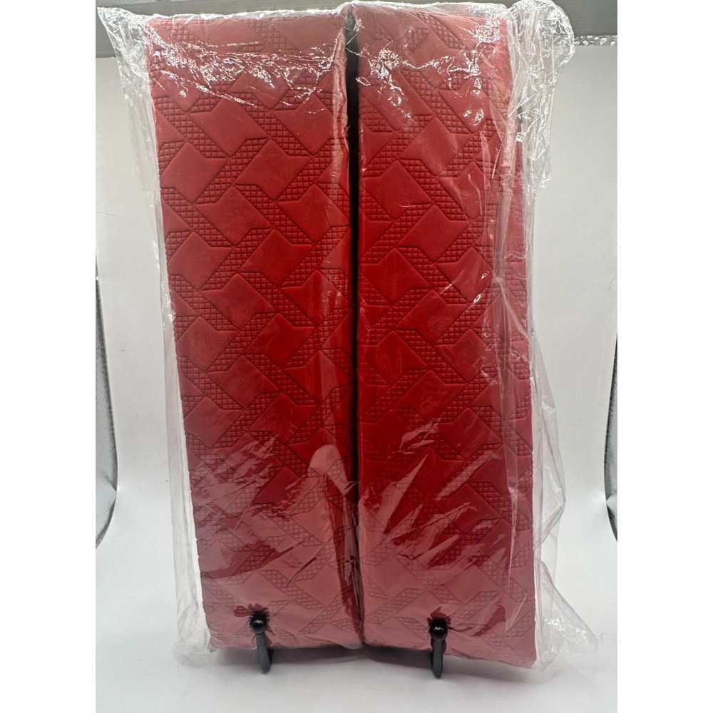 2PCS Extra Long Car Seatbelt Cover, 29.53'' Shoulder Pad, Red